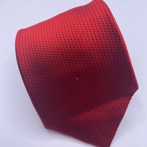 Faconnable Red Patterned Men's Tie
